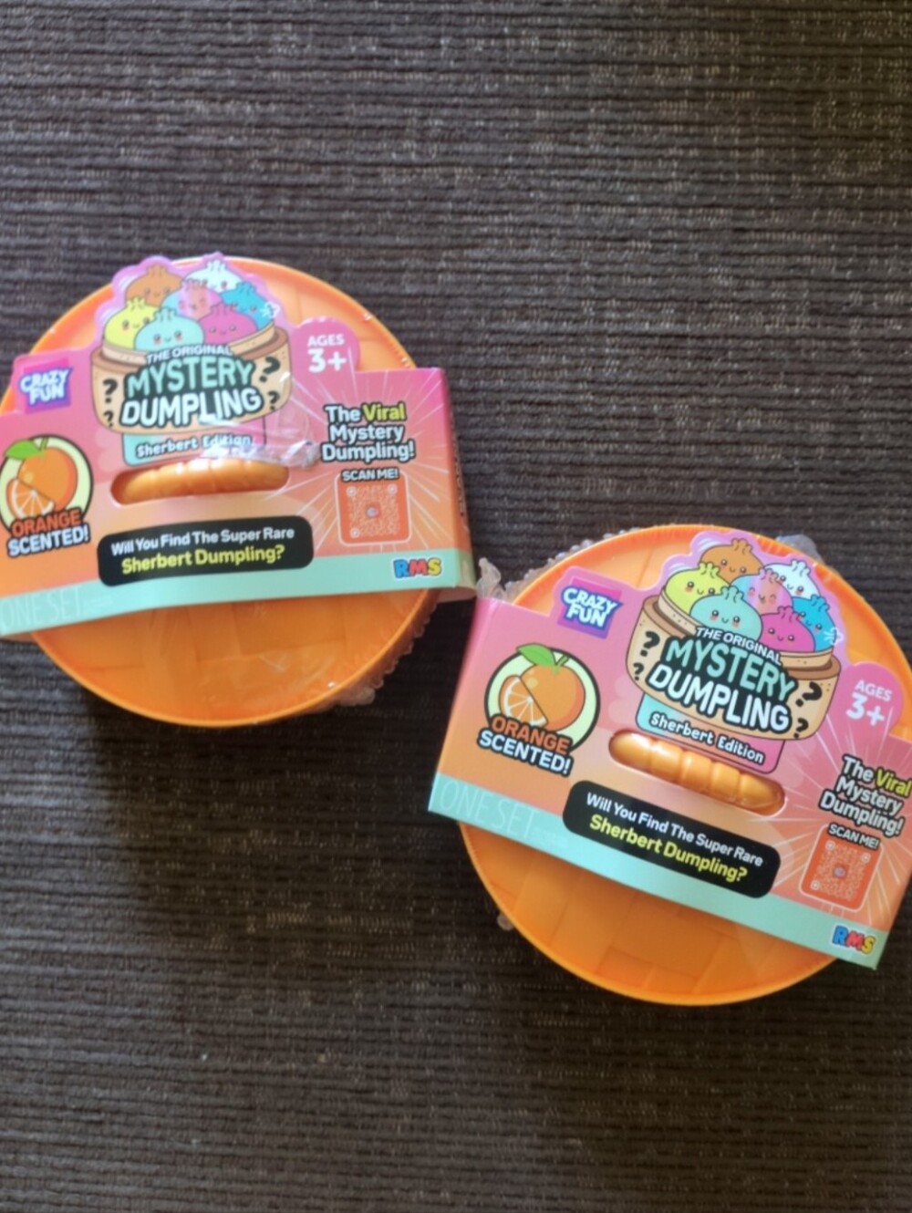 Five Below Mystery Dumplings Bundle - Sherbert Edition Orange Scented